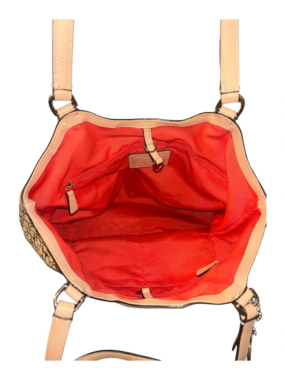 Coach tote signature
